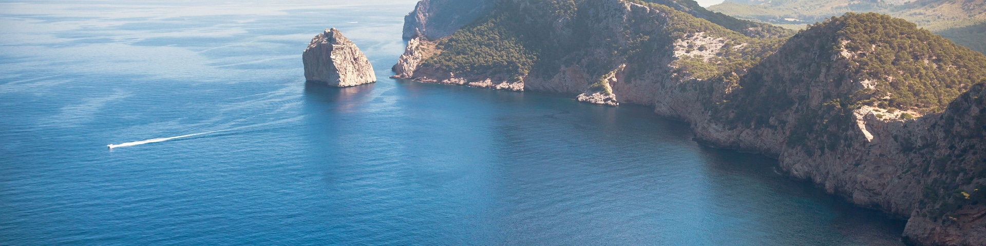 view from the meridor de sa creuta to the famous cap de formentor on the island of mallorca ; Shutterstock ID 242623654
