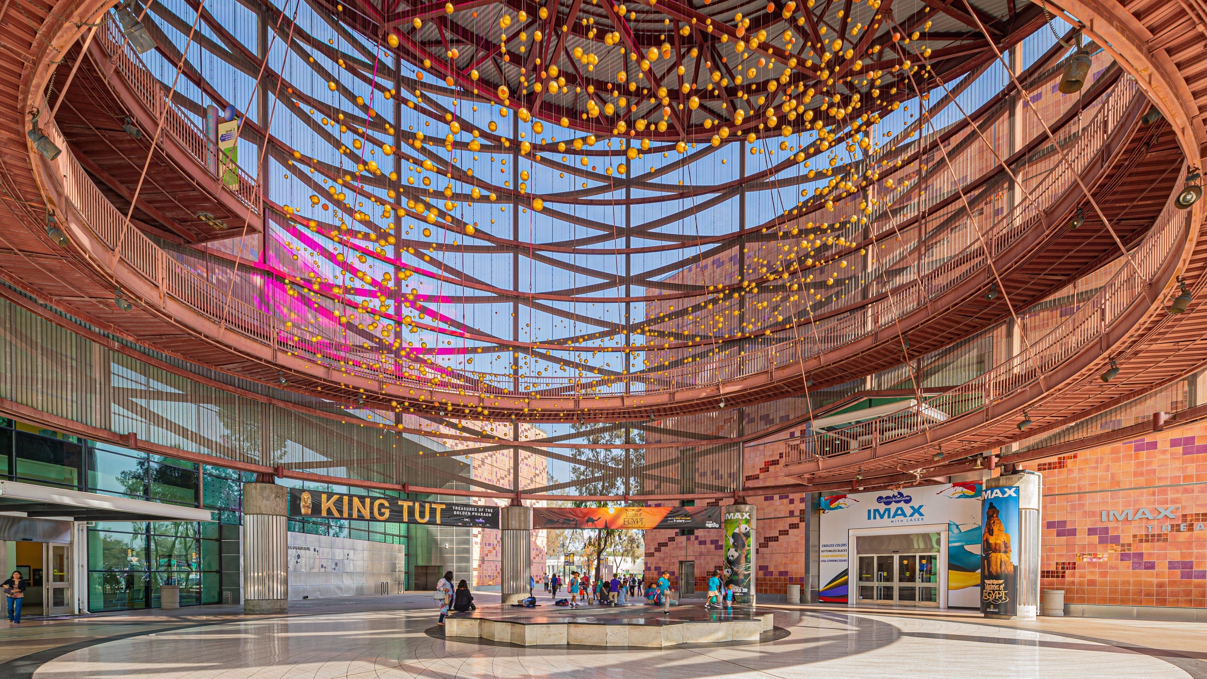 Exposition Park showing interior views