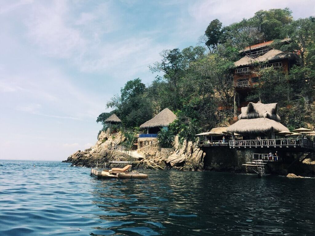 Water taxi to dinner..