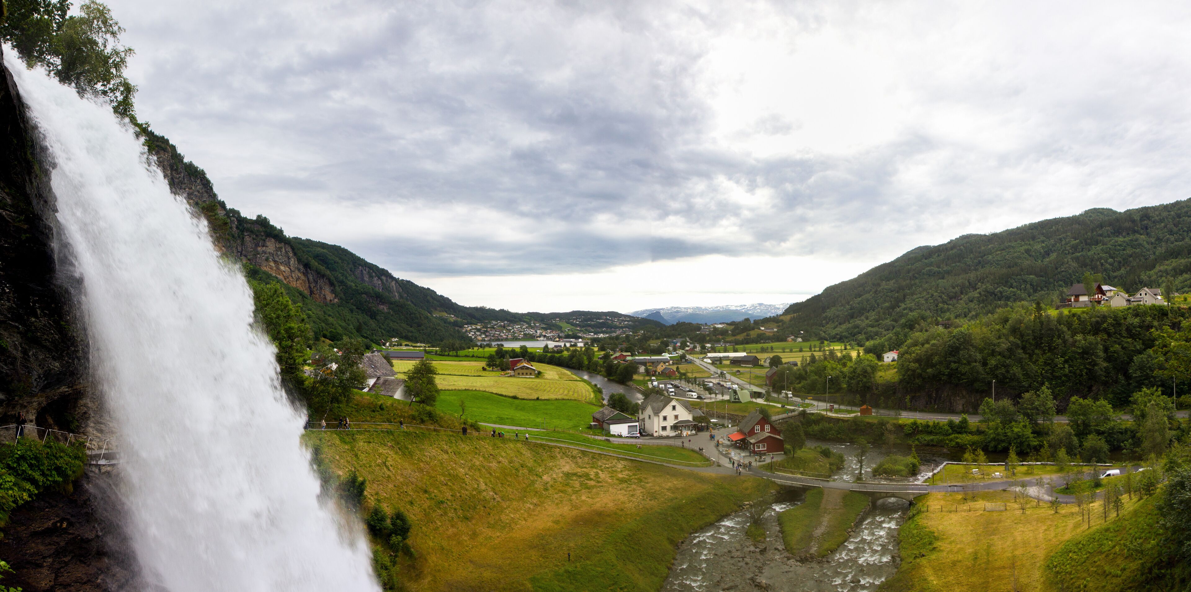 Steinsdalsfossen - a gorgeous waterfall in Norway