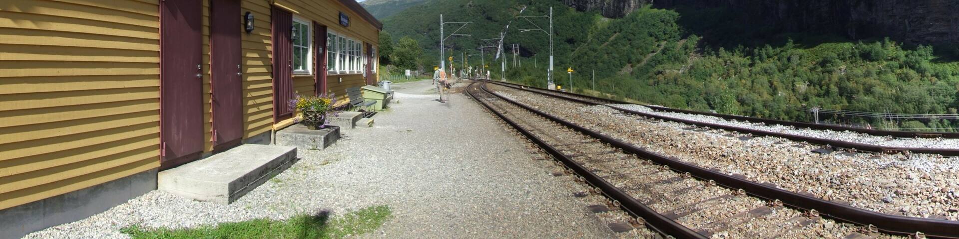 Station Berekvam der Flamsbana