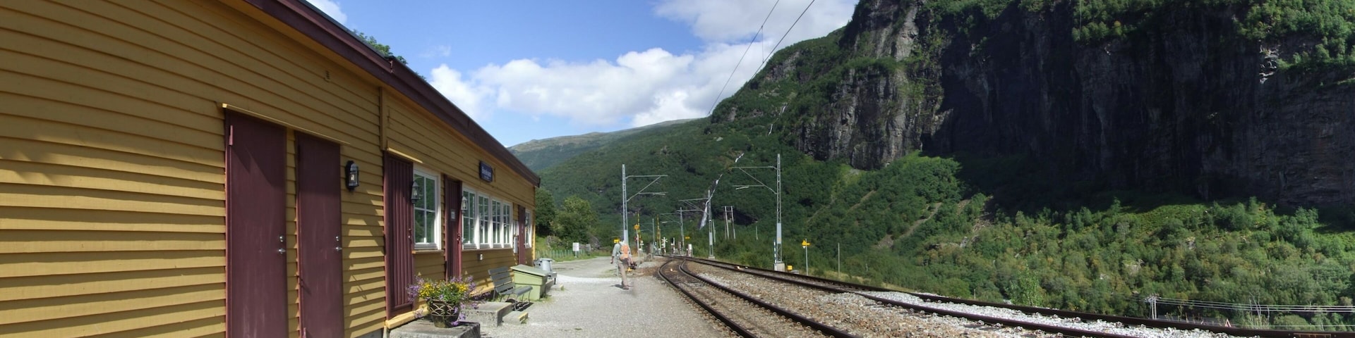 Station Berekvam der Flamsbana