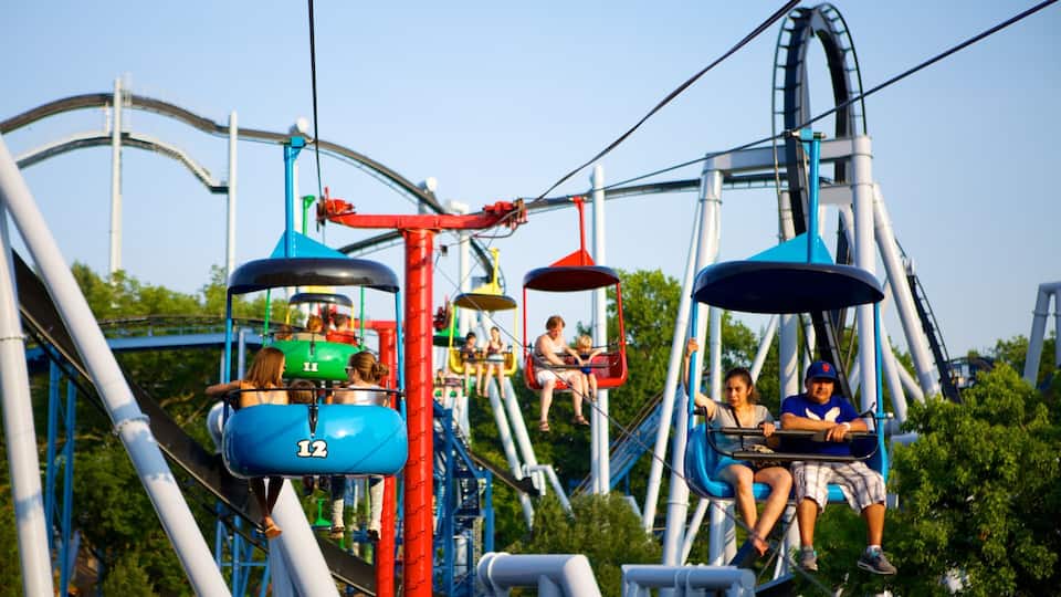 Hersheypark showing a gondola