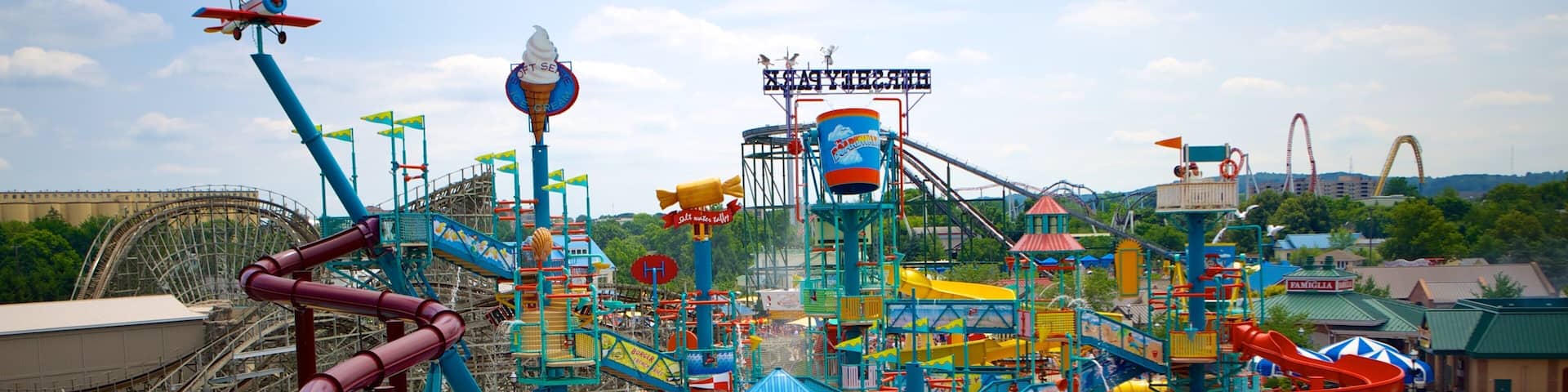 Hersheypark mit einem Wasserpark