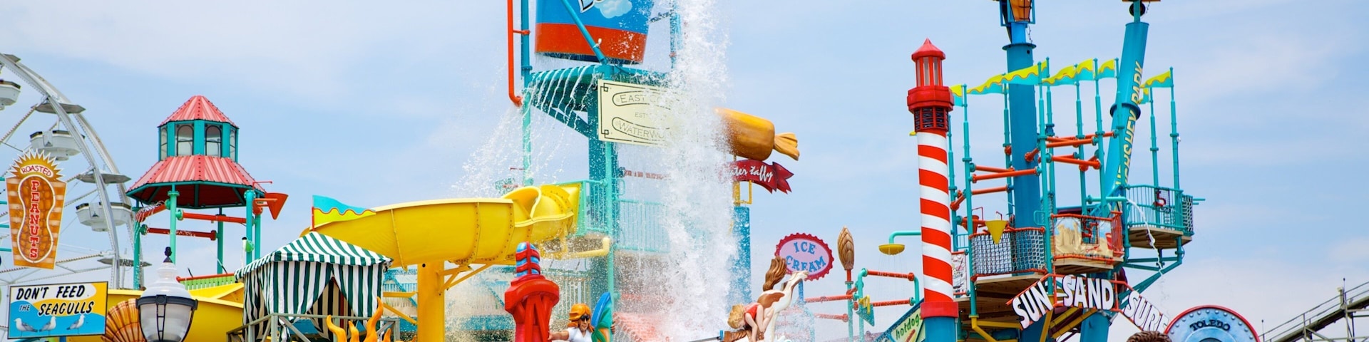 Hersheypark featuring a waterpark