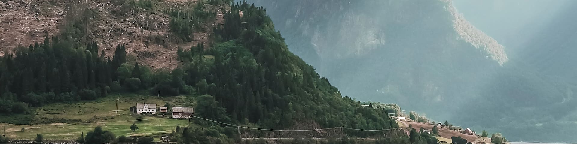 Aftrr a long and rainy day in Olden, we set off a a boat along the Notdfjord.
The light was poor and compositions weren't happening.
Then with my hopes still low, I peeked outside the window and saw amazing rays of sunshine.
This was my chance, possible the only one.
I raced around the boat looking for compositions, that both encapsulated the sun and the landscape.
This is what I made.
This photo was not heavily edited, no Photoshop was used. Just some slight lightroom alterations that give that authentic feel.
#BvS100k