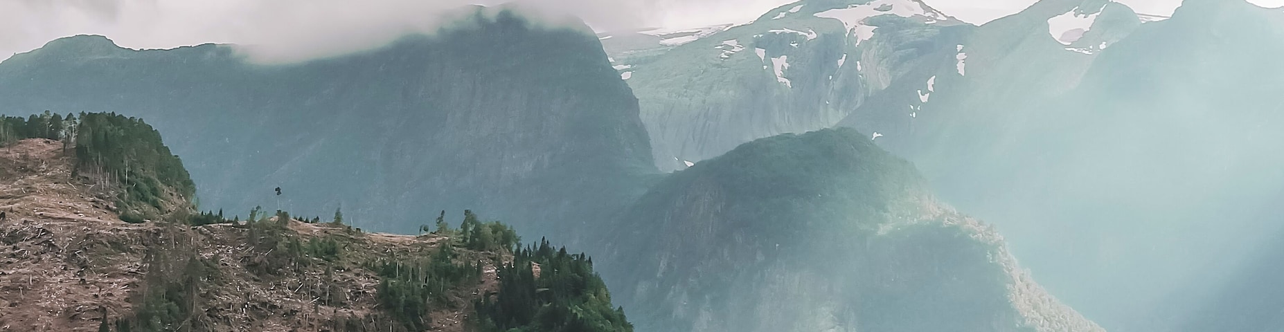 Aftrr a long and rainy day in Olden, we set off a a boat along the Notdfjord.
The light was poor and compositions weren't happening.
Then with my hopes still low, I peeked outside the window and saw amazing rays of sunshine.
This was my chance, possible the only one.
I raced around the boat looking for compositions, that both encapsulated the sun and the landscape.
This is what I made.
This photo was not heavily edited, no Photoshop was used. Just some slight lightroom alterations that give that authentic feel.
#BvS100k