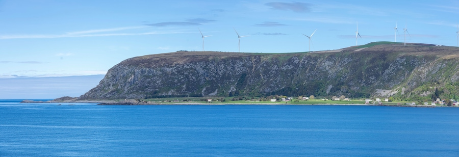Haram Island at Haramsfjorden, Haram, More and Romsdal, Norway