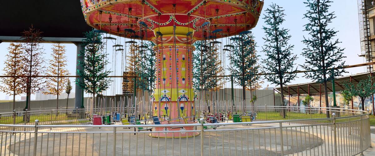 Marry go round in I-City theme park,Shah Alam Malaysia