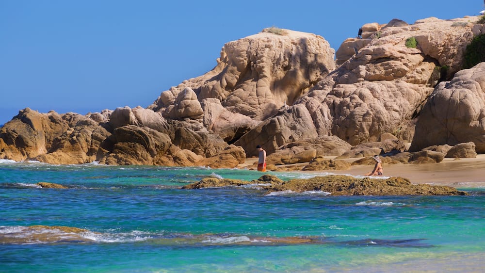 Palmilla Beach featuring rocky coastline and general coastal views