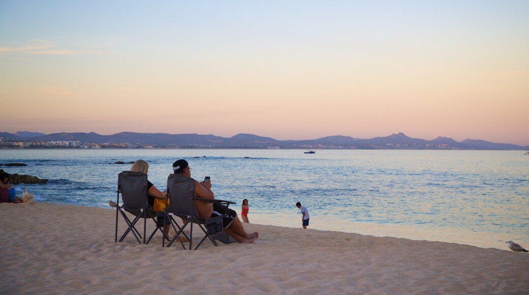 Palmilla Beach featuring general coastal views, a sunset and a beach