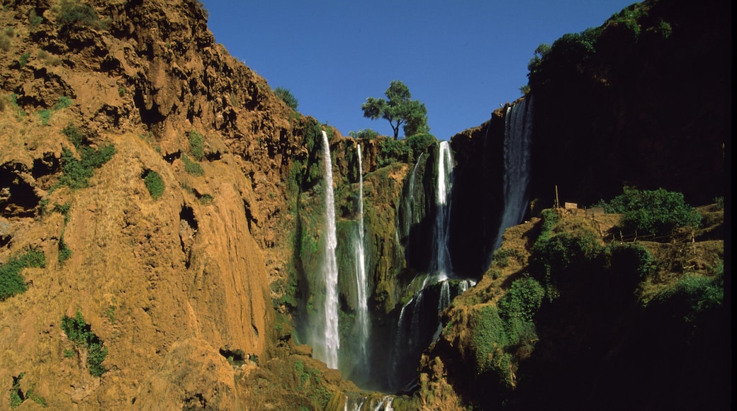 Ouzoud Falls which includes a cascade