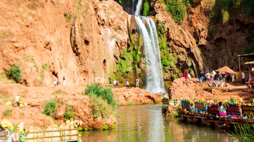 Ouzoud falls in the province of Azilal in Morocco
