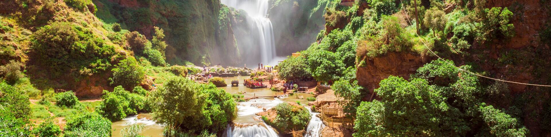 Ouzoud waterfalls, Grand Atlas in Morocco