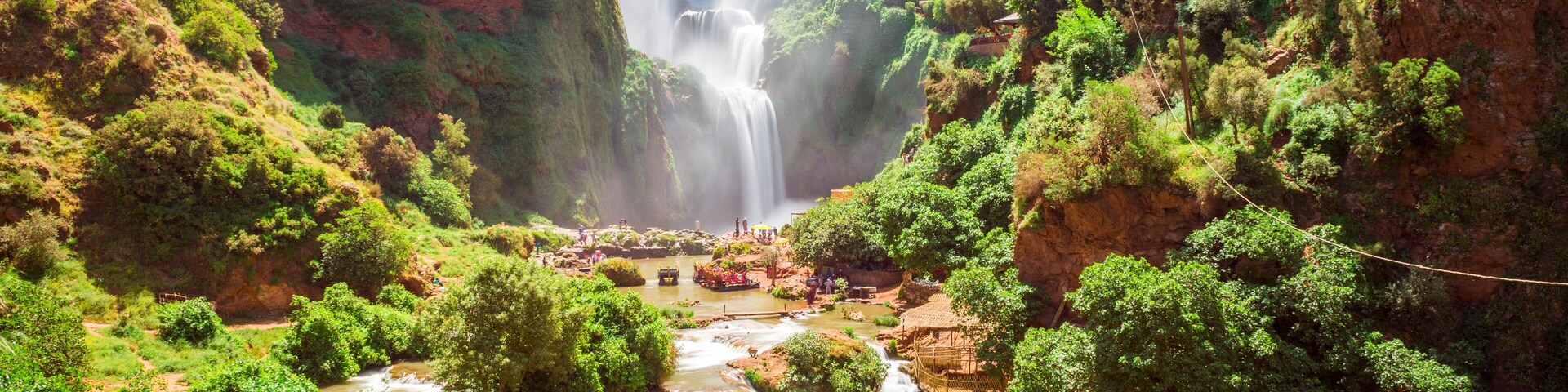 Ouzoud waterfalls, Grand Atlas in Morocco