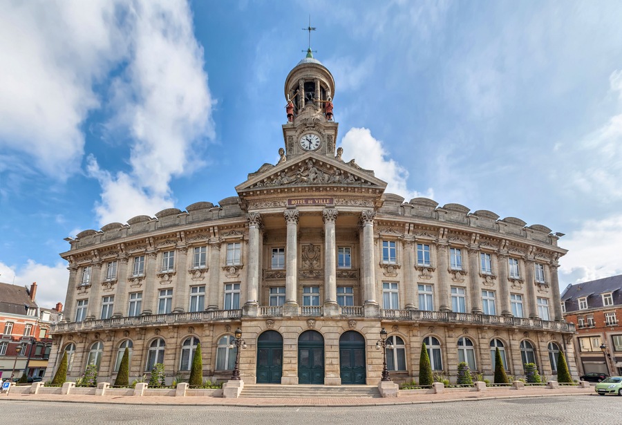 Town Hall (Hotel de Ville) of Cambrai, France; Shutterstock ID 364033556; Purchase Order: -