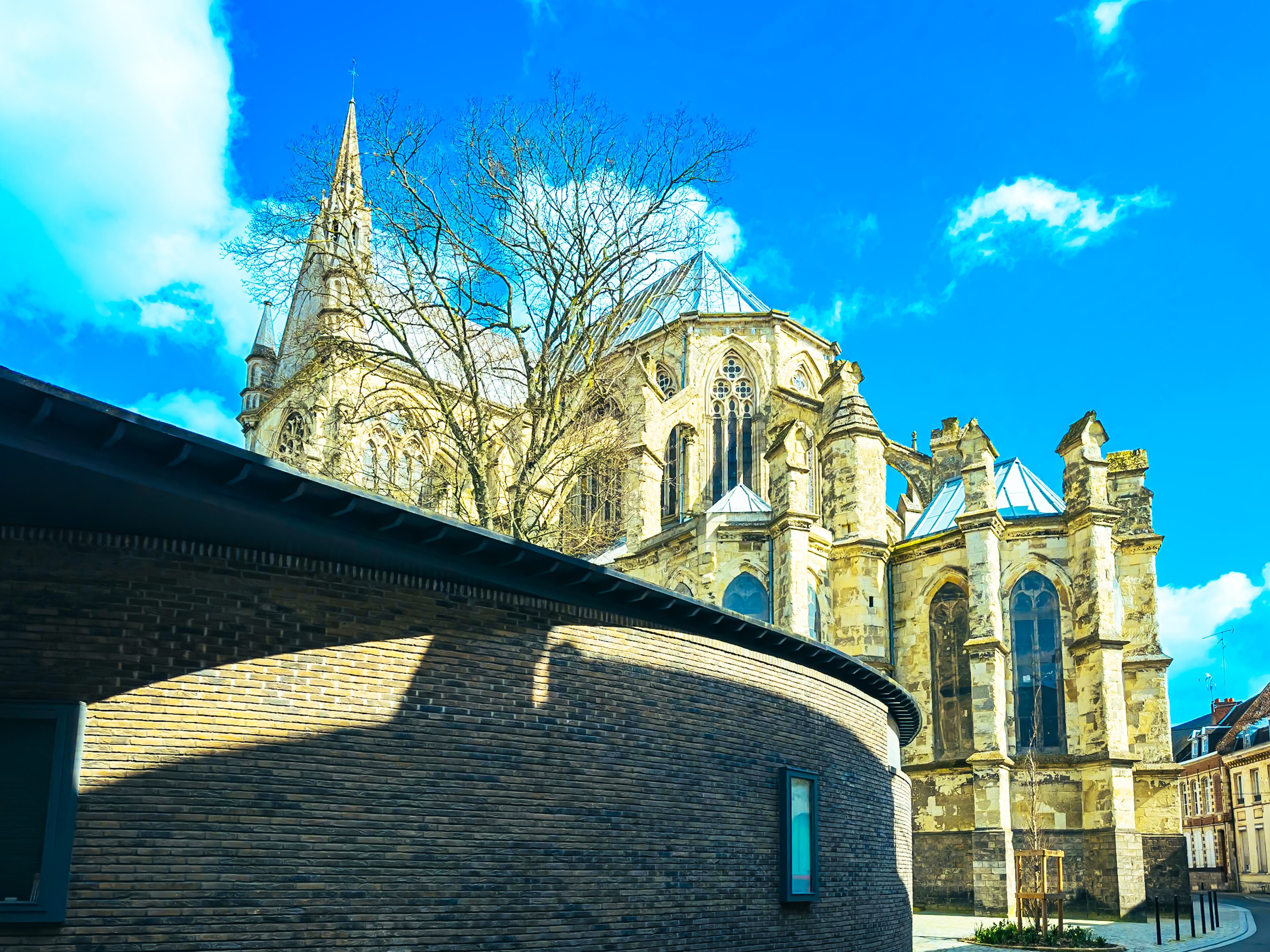 Traditional Cathedral in Valenciennes, France