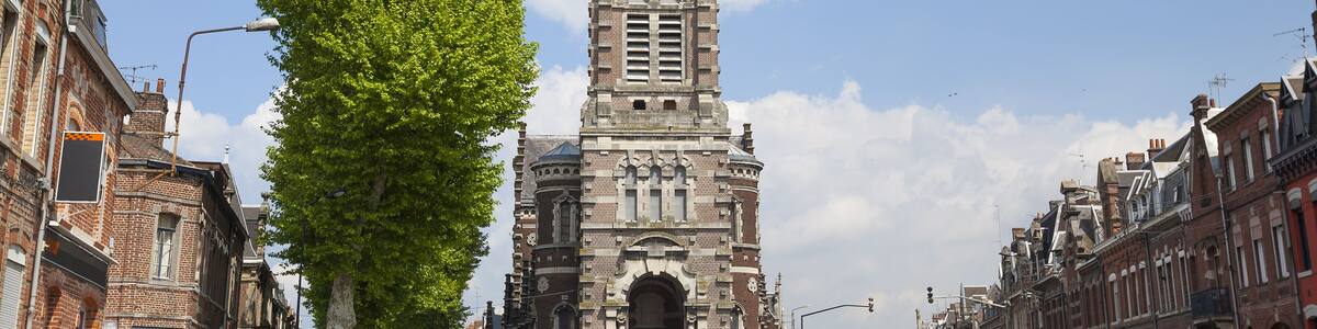 Church of Saint Michael in Valenciennes, France