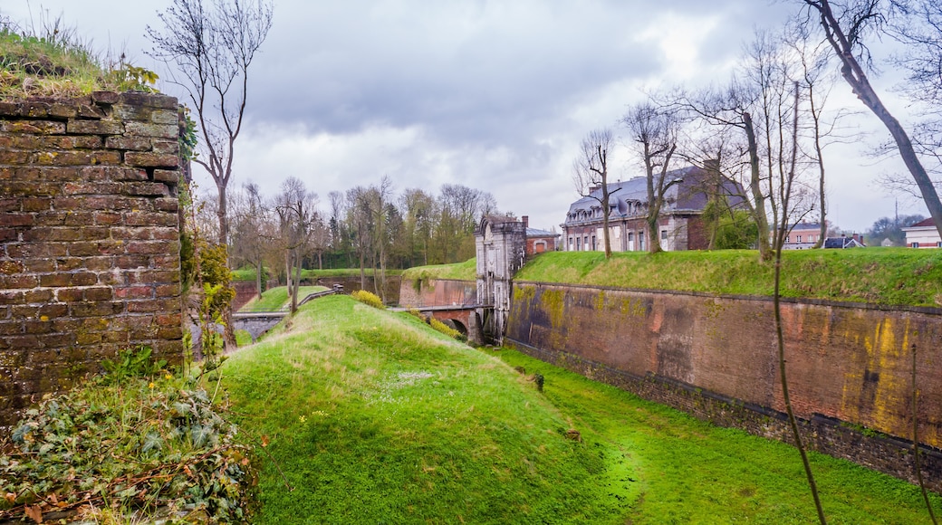 Fortification of 17th century in Maubeuge (France)