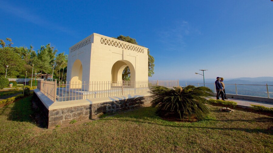 拉賈之位 呈现出 花園