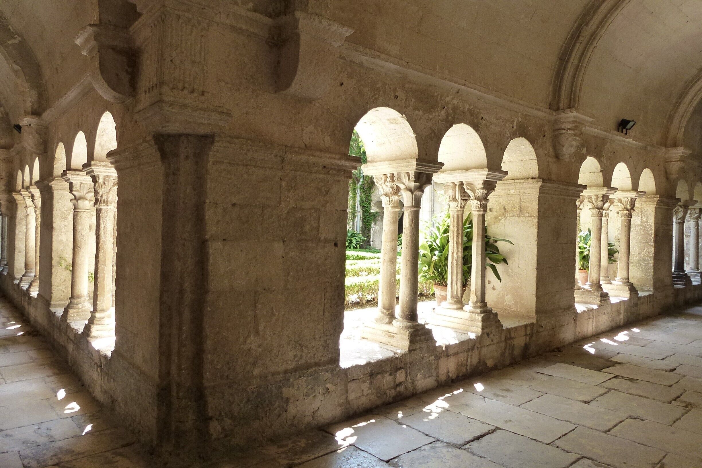 The asylum of St Paul is famous as the place Van Gogh spent a year, but its cloister is worth a visit by itself.