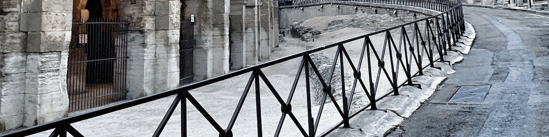 A historical landmark in Arles