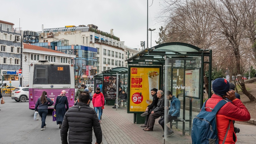 Beyazit featuring street scenes and a city