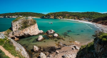 View of Kilimli Beach in Agva. Agva is a populated place and resort destination in the Sile district of Istanbul Province, Turkey.