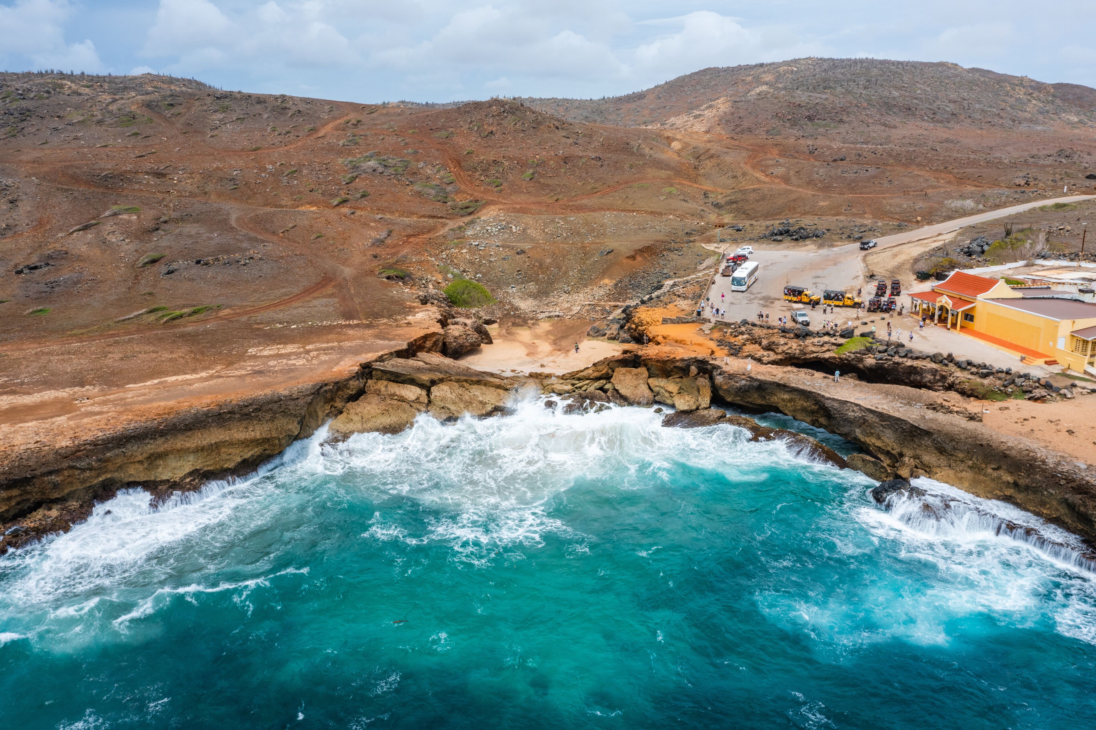 The Natural Bridge in Arikok National Park, Aruba, Oranjestad