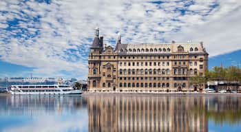 Haydarpasa station building in Istanbul ; Shutterstock ID 276386249