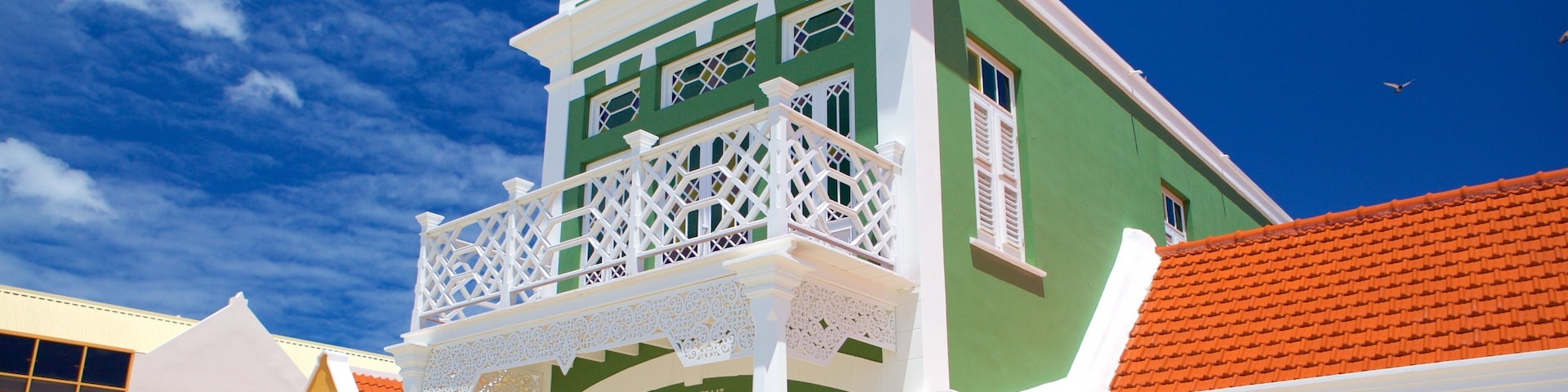 Museu Arqueológico de Aruba mostrando cbd