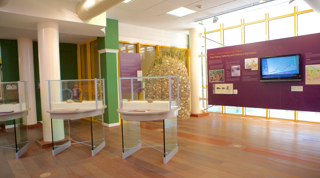 Nationaal Archeologisch Museum Aruba toont interieur