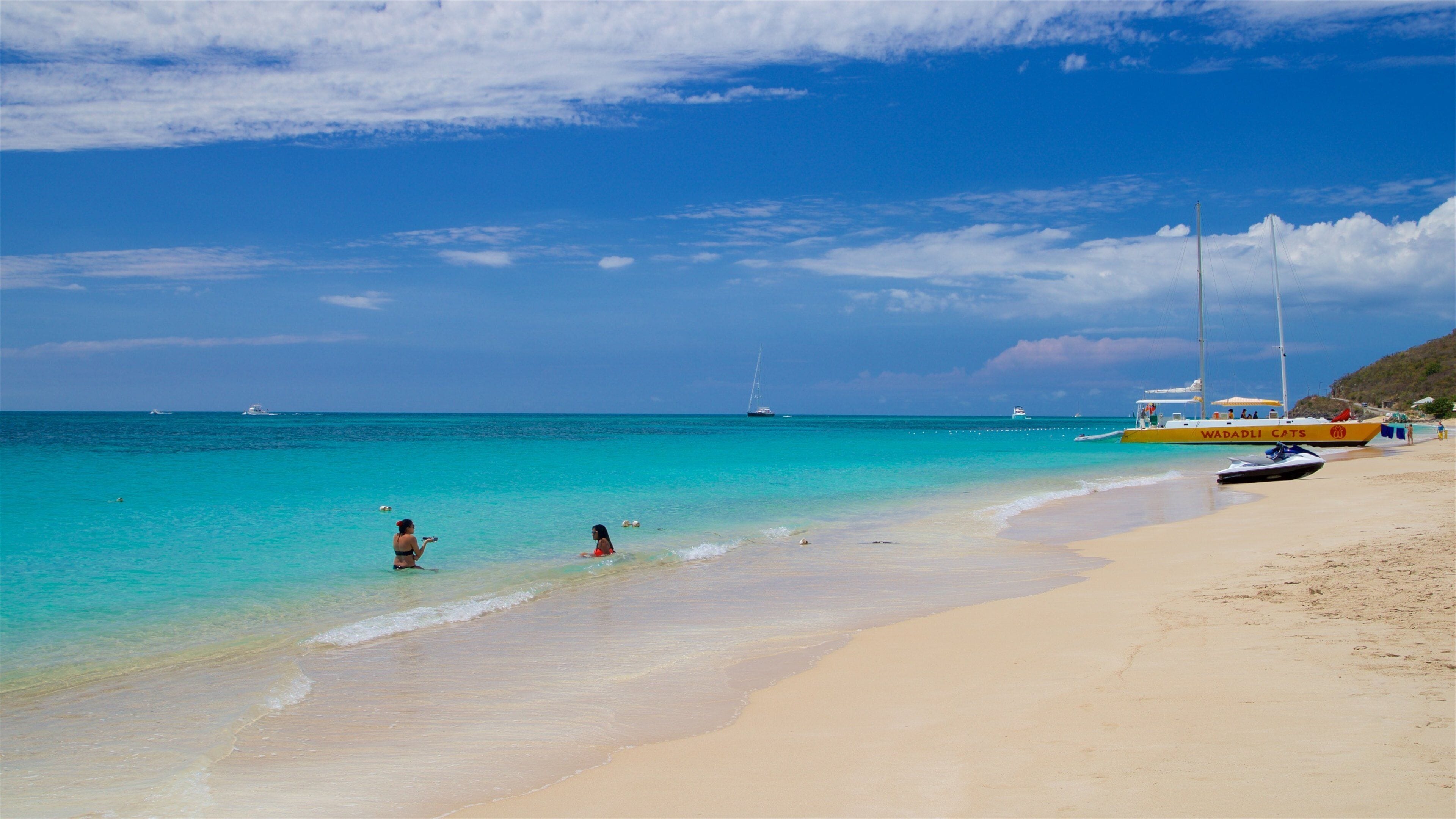 Turner\'s Beach which includes a beach, general coastal views and swimming