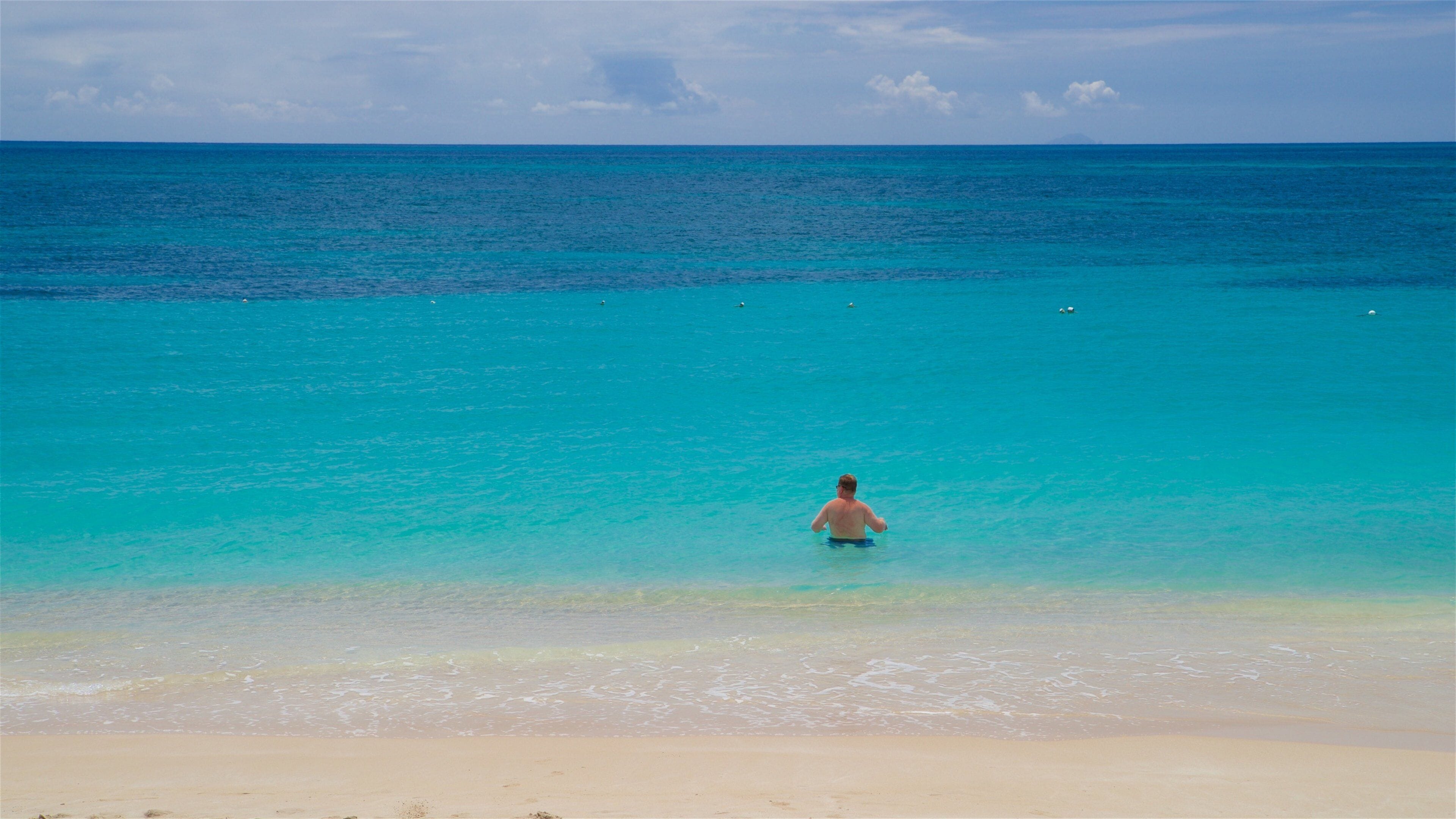 Turner\'s Beach which includes general coastal views, a beach and swimming