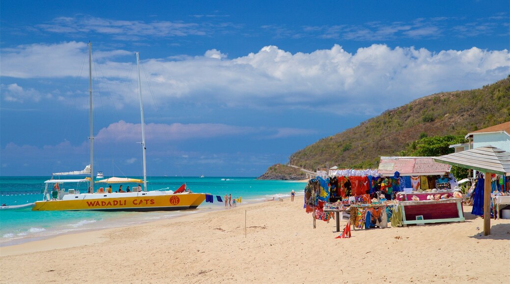 Turner\'s Beach featuring a beach, general coastal views and boating