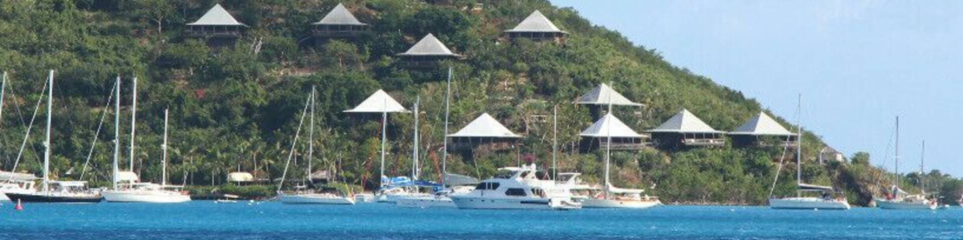 The view from Prickly Pear Island