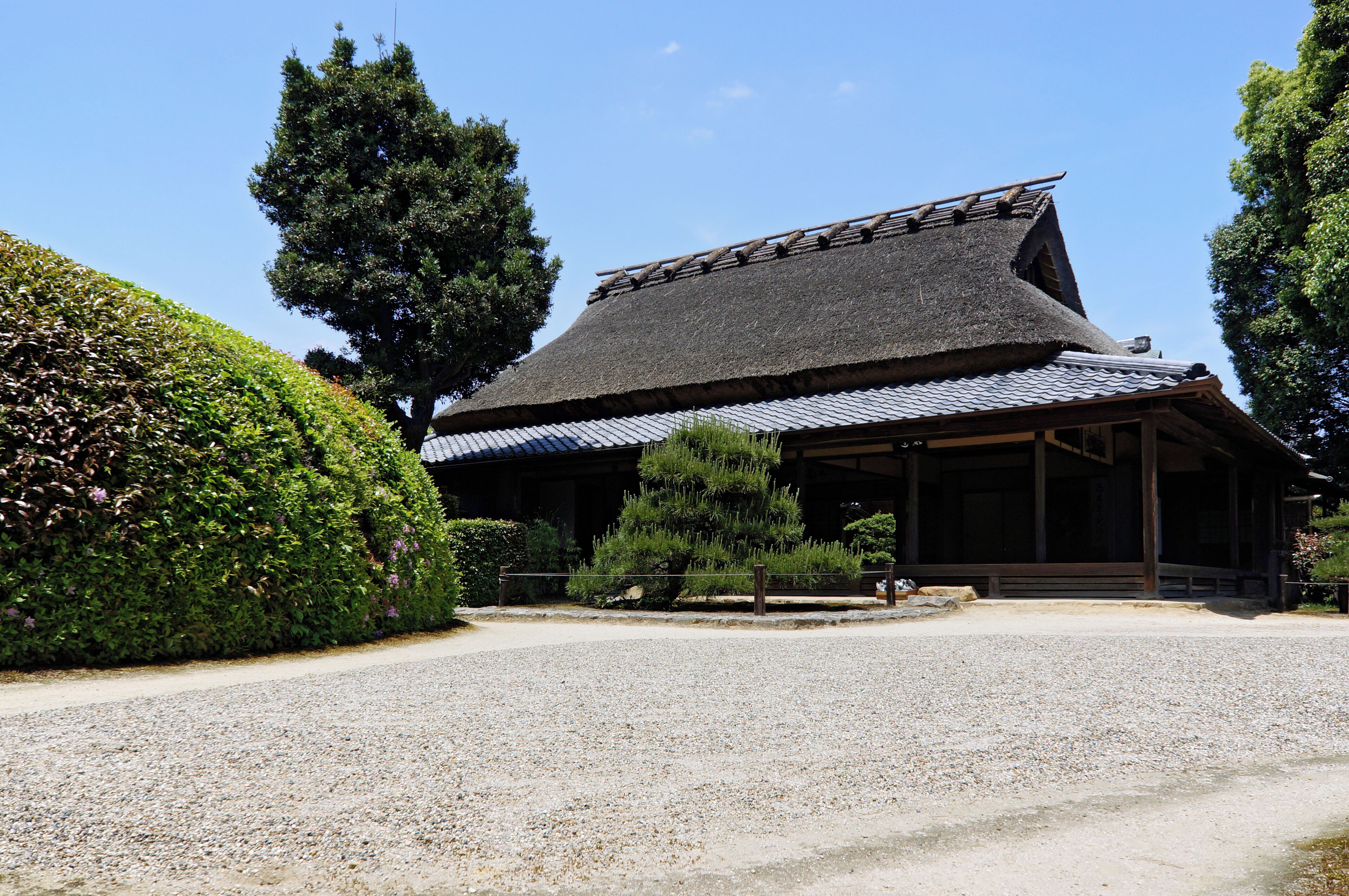 Jikō-in in Yamatokoriyama, Nara prefecture, Japan.
