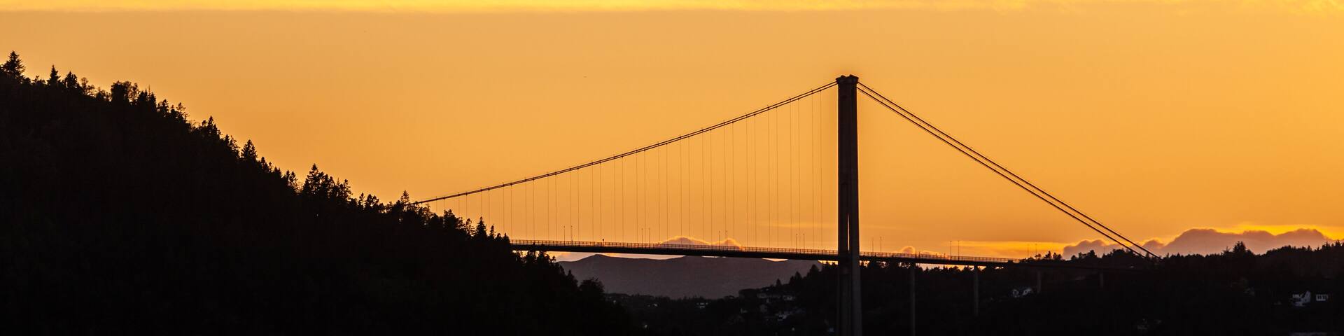 Askøy Brücke in Bergen, Norwegen, Europa