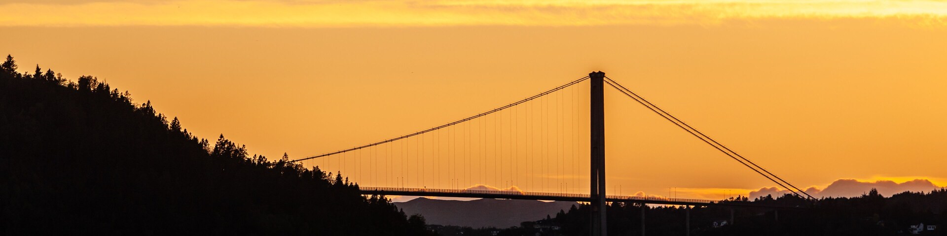 Askøy Brücke in Bergen, Norwegen, Europa