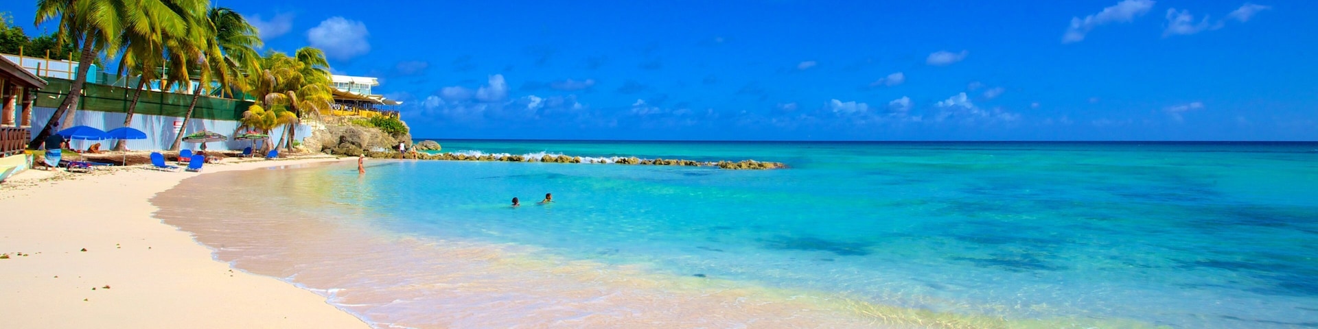 Rockley Beach which includes a sandy beach, general coastal views and tropical scenes