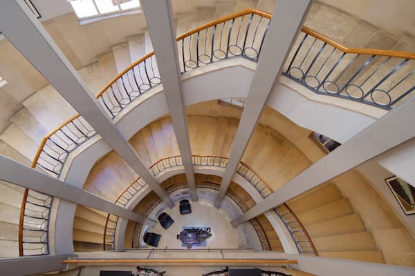 Bauhaus Center showing interior views