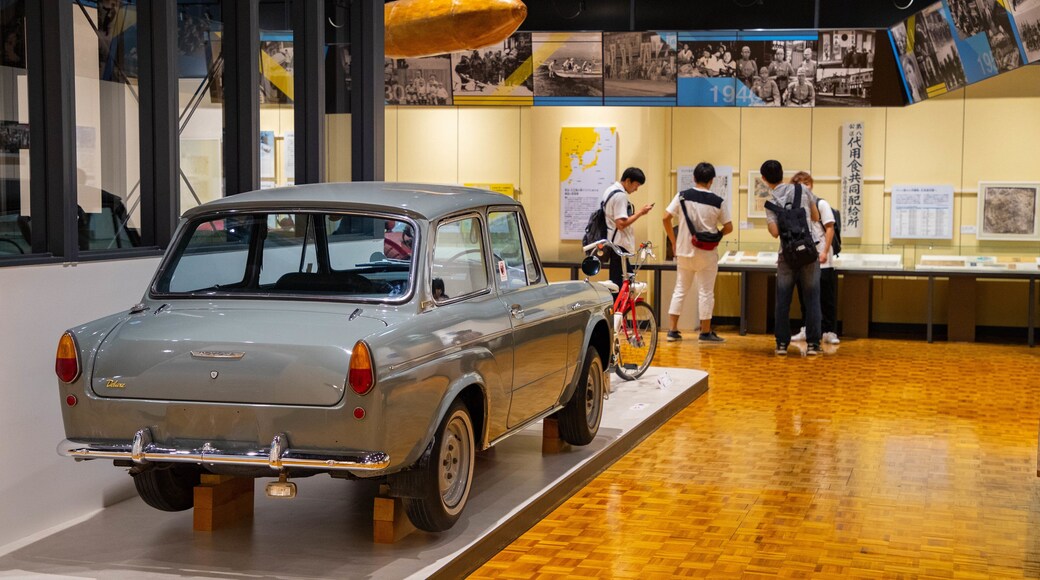 Hokkaido Museum which includes heritage elements and interior views as well as a small group of people