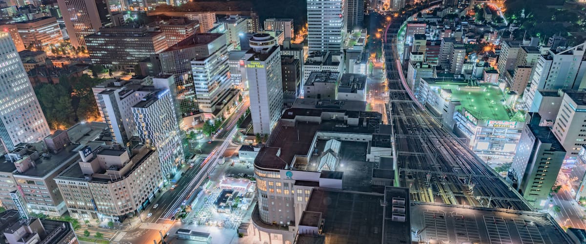 札幌夜景,札幌駅,北海道,日本
Sapporo night view, Sapporo station, Hokkaido, Japan