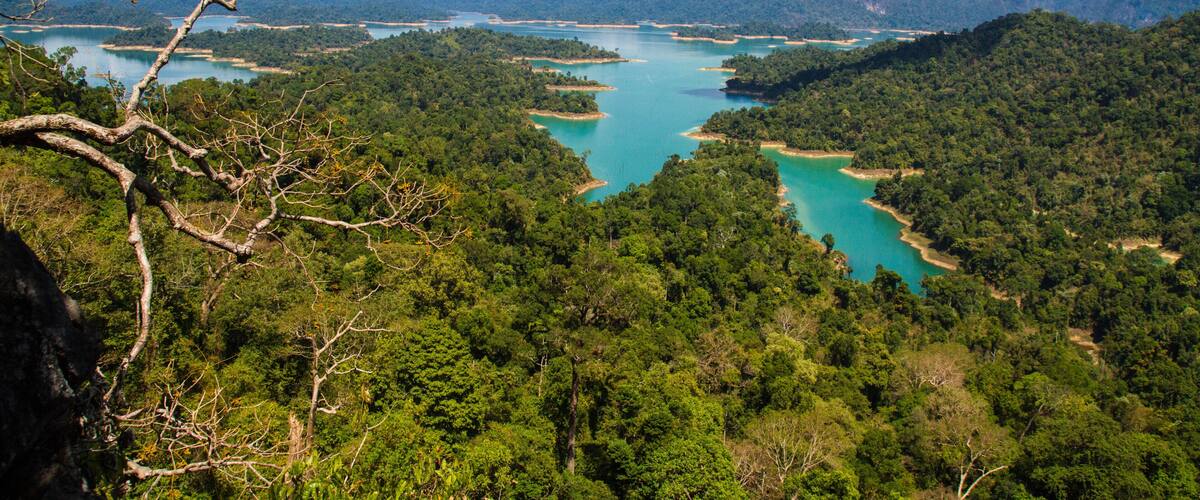 Getting up to Kri Sorn Viewpoint in Khao Sok National Park, Surat Thani, Thailand đčđ involves a pleasant hike and then a challenging climb over sharp rocks. Doing it with two DSLRs and a drone just made things even more challenging, but the results were worth it!
#LifeAtExpediaGroup