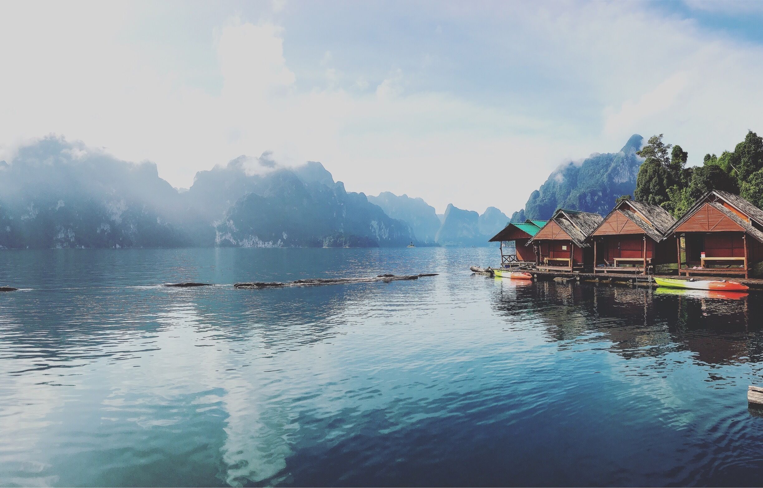 “Ratchaprapha or Chiew Lan Dam”. The most beautiful dam in the world.   Surat Thani, Thailand #LifeAtExpedia #JETlife #JETThai 
