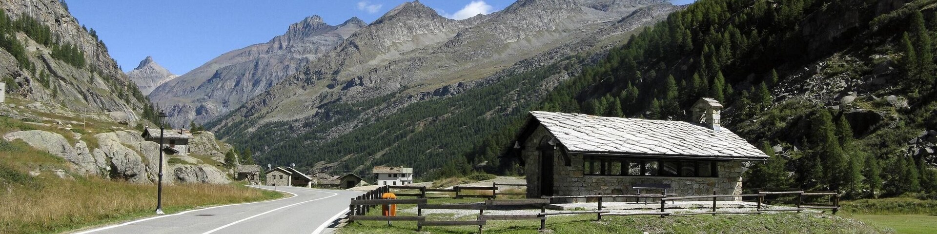 Church in Ponte Valsavarenche