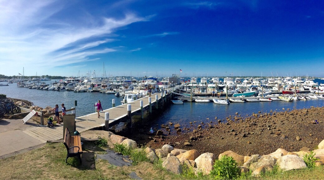 The best spot on Block Island, RI for a dining experience and the view.