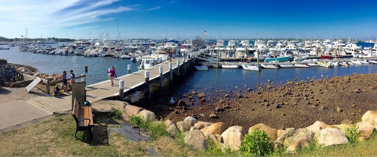 The best spot on Block Island, RI for a dining experience and the view.