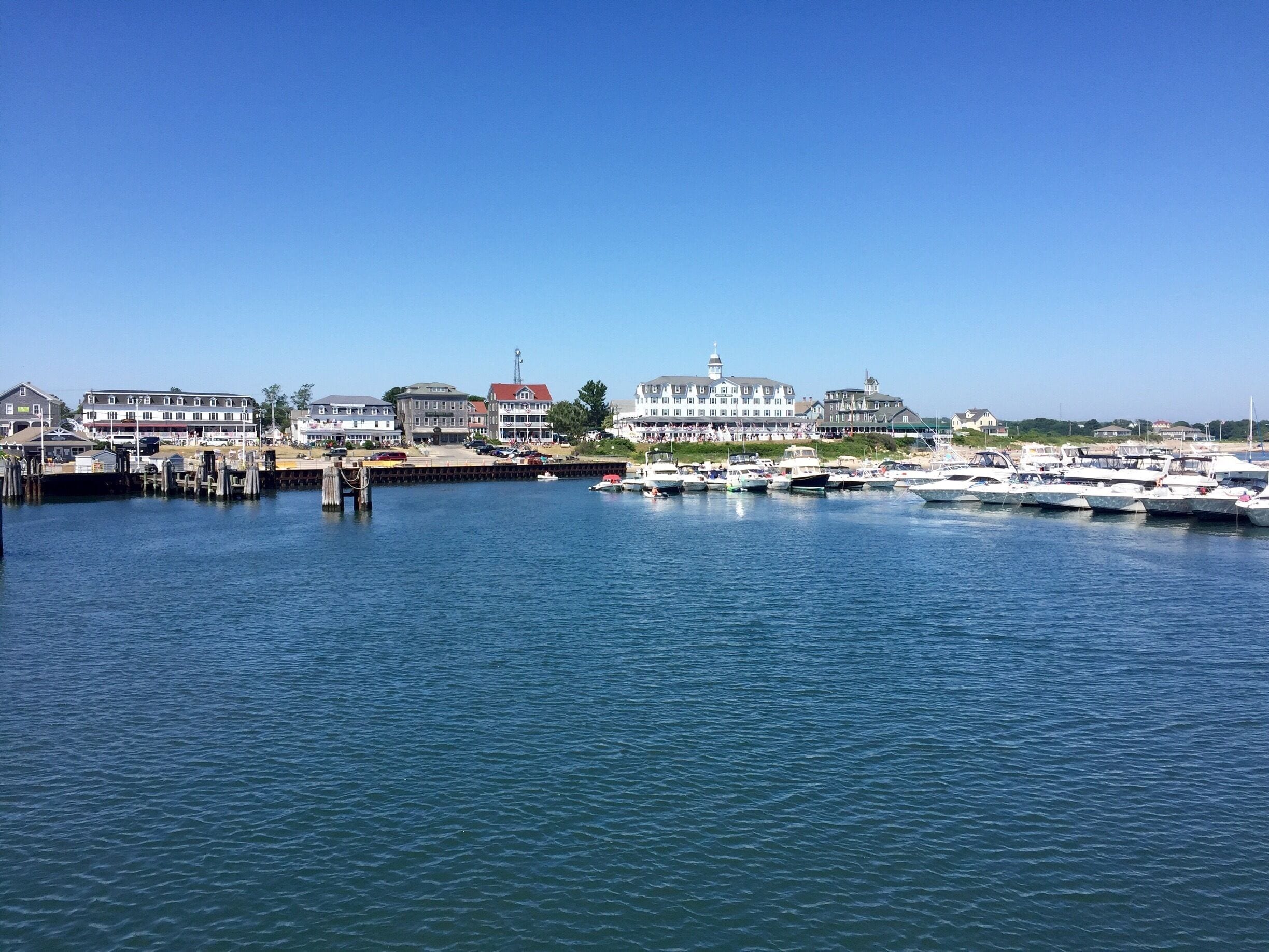 Right before you about to get of the ferry you will be welcomed by this amazing view.