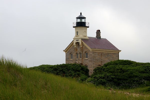 At the northernmost point of Block Island, North Lighthouse keeps seafarers safe.
